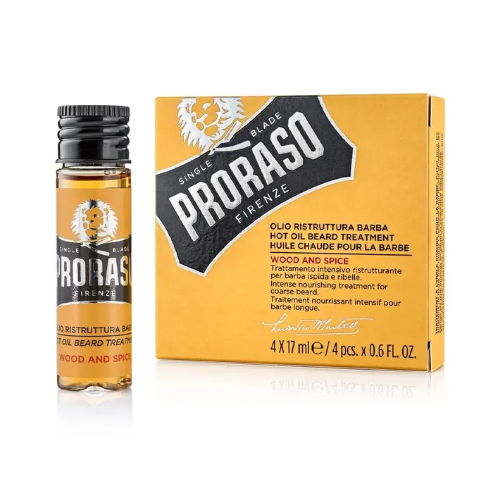 Proraso LEGNO E SPEZIE trattamento barba olio a caldo