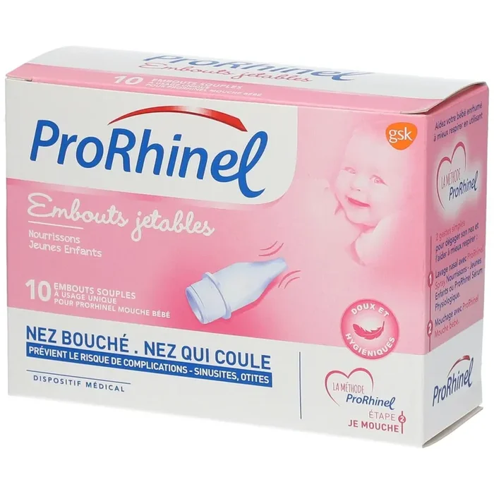 ProRhinel 10 embouts jetables souples