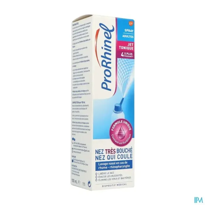 Prorhinel spray jet tonique adulte 100ml