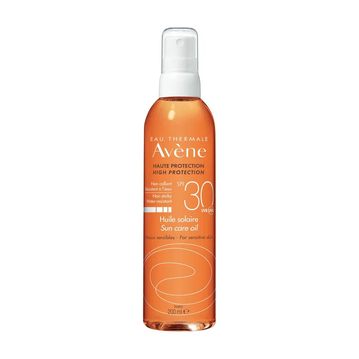 Protection Solaire SPF30 – Huile Solaire Corps – Peaux Sensibles 200ml