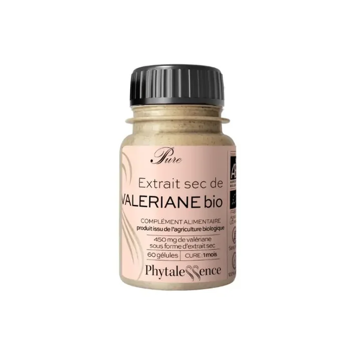 PURE EXTRAIT SEC DE VALÉRIANE BIO 60 GELULES PHYTALESSENCE