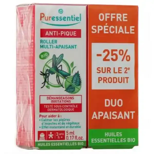 Puressentiel Anti Pique Roll On Multi-Apaisant 2 x 5 ml