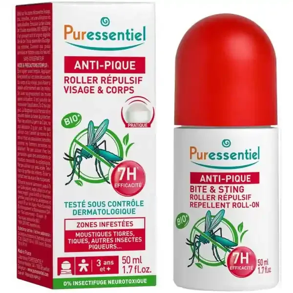 Puressentiel Anti-Piques Roller Visage & Corps 50 ml