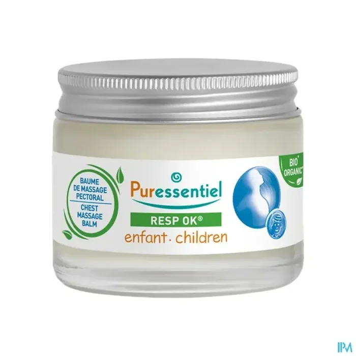 Puressentiel baume de massage pectoral enfant resp ok 60ml
