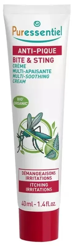 Puressentiel Crème Multi-Apaisante Anti-Pique Aux He et Hv Bio – 40 ml