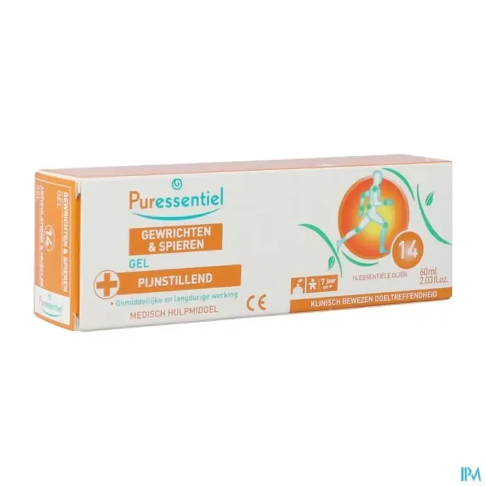 Puressentiel gel articulations muscles aux 14 huile essentielle 60ml