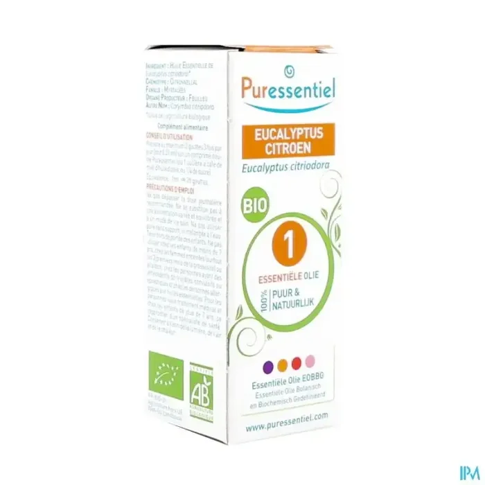 Puressentiel huile essentielle eucalyptus citronne bio 10ml