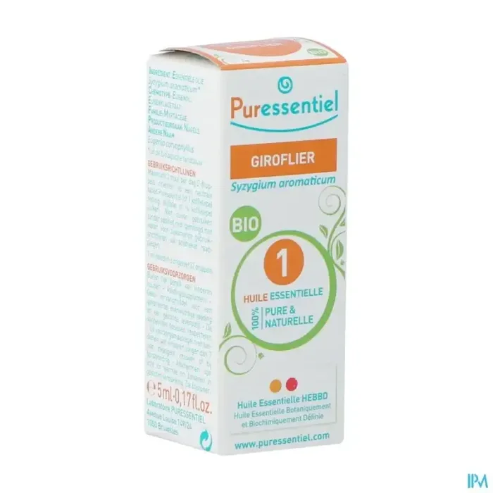 Puressentiel huile essentielle giroflier bio 5ml