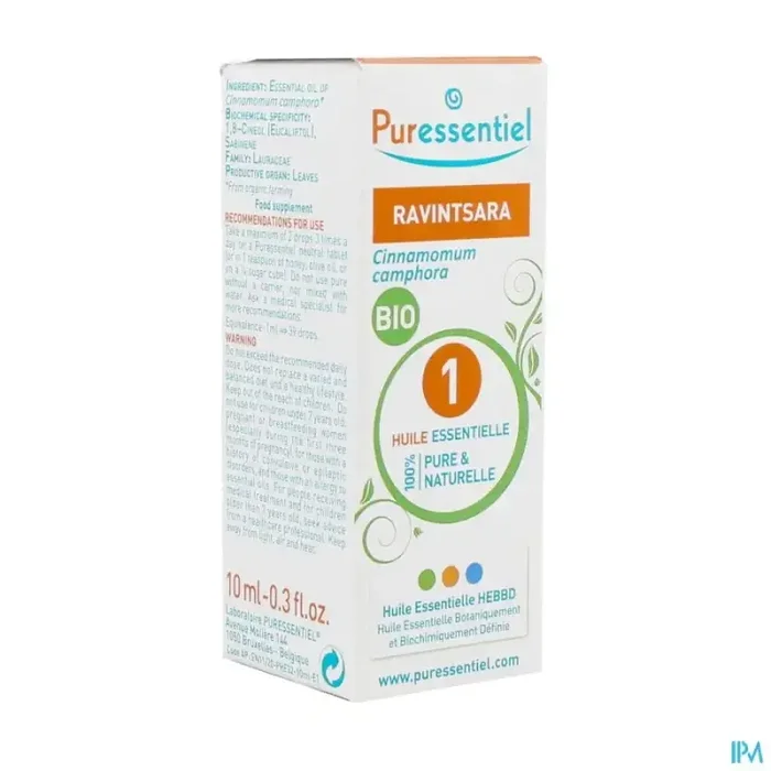Puressentiel huile essentielle ravintsara bio 10ml