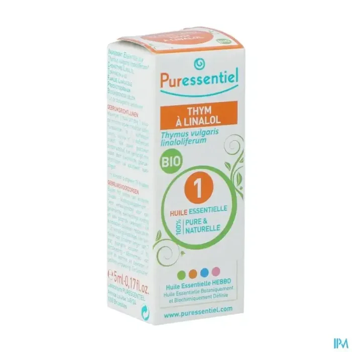 Puressentiel huile essentielle thym linalol bio 5ml