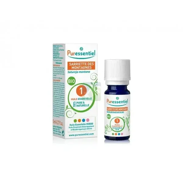 Puressentiel Sarriette des Montagnes Bio Huile Essentielle 5 ml