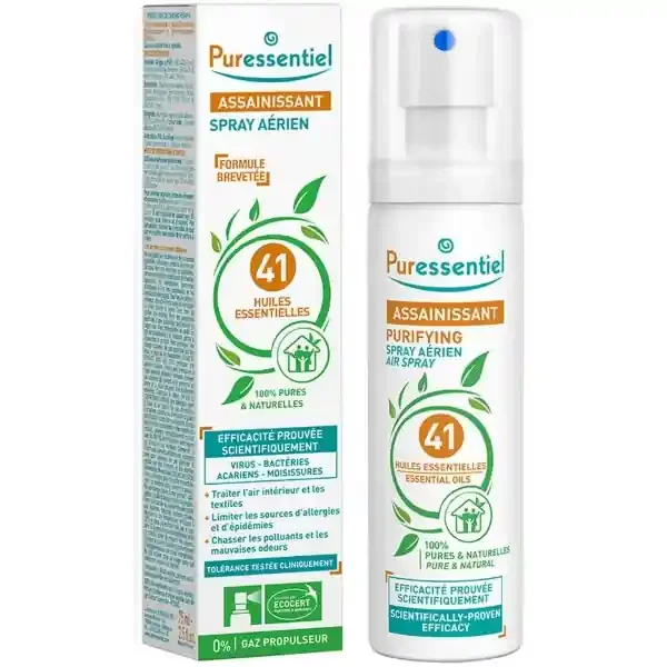 Puressentiel Spray Aérien Assainissant 41 Huiles essentielles 75 ml