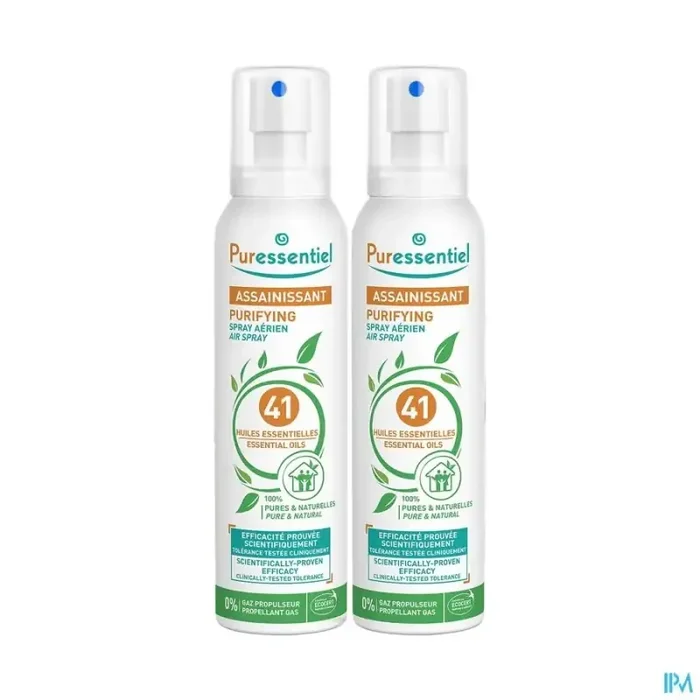 Puressentiel spray aerien assainissant aux 41he 200ml x2 -10%