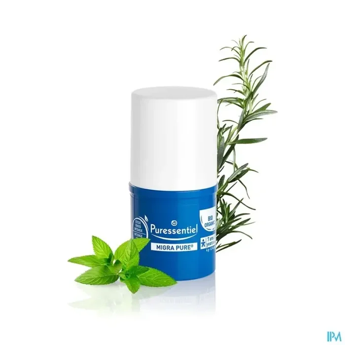 Puressentiel stick migra pure aux 8he bio 4g