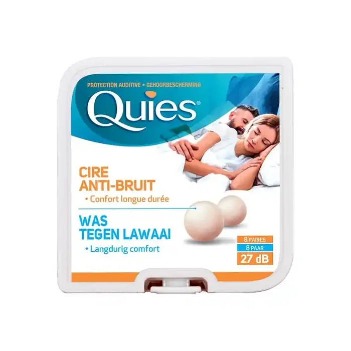 Quies boules de cire naturelle 8 paires