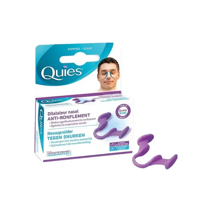 Quies dilatateur nasal anti-ronflement grade taille