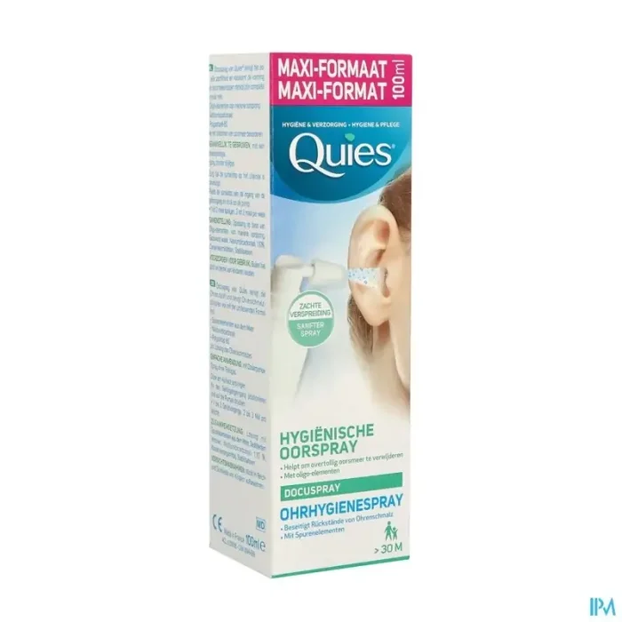 Quies docuspray hygiene oreille s/gaz spray 100ml