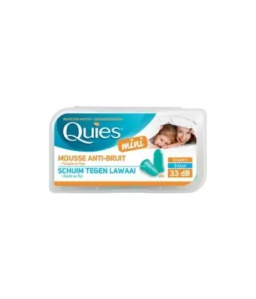 Quies Mini Protection Auditive Mousse 3 paires