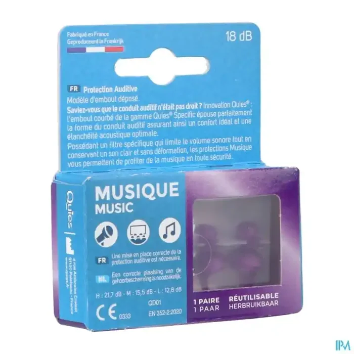 Quies musique protection auditive 2