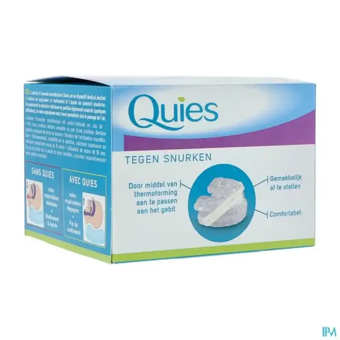 Quies orthese mandibulaire a/ronflement apnee