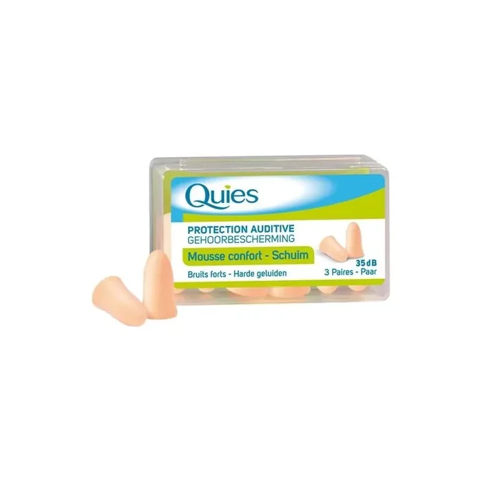 Quies protection auditive chair 3 paires