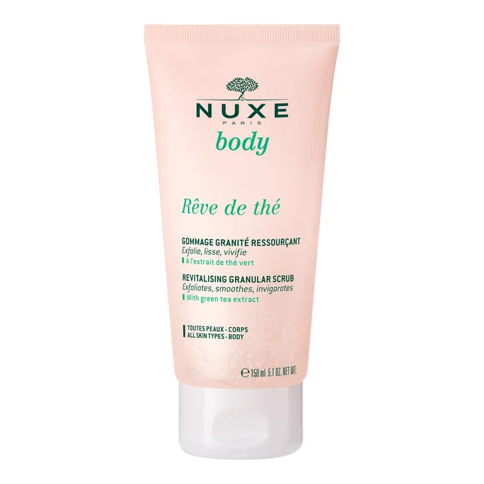 R&ecirc;ve de Th&eacute; – Gommage Granit&eacute; Ressour&ccedil;ant – Toutes Peaux – 150ml
