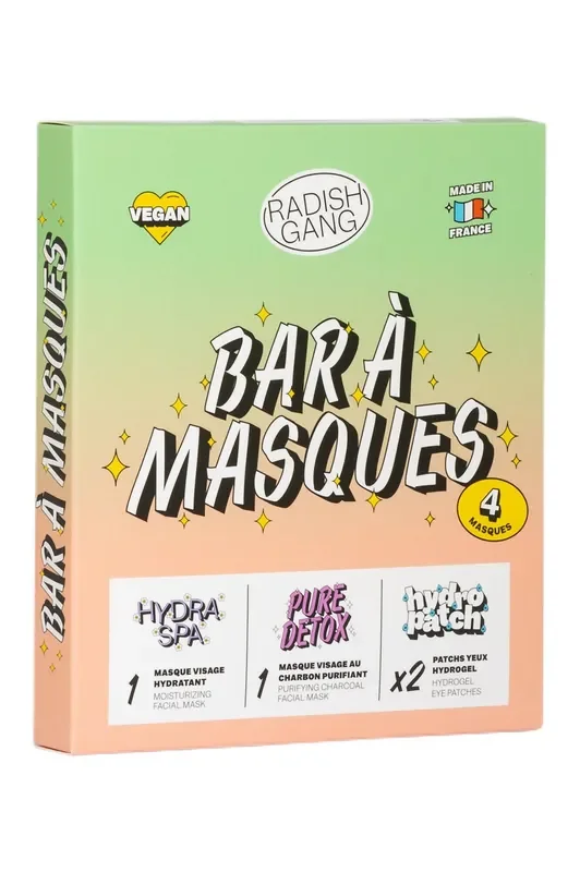 Radish Gang -Coffret Découverte 4 Masques – Bar à Masques