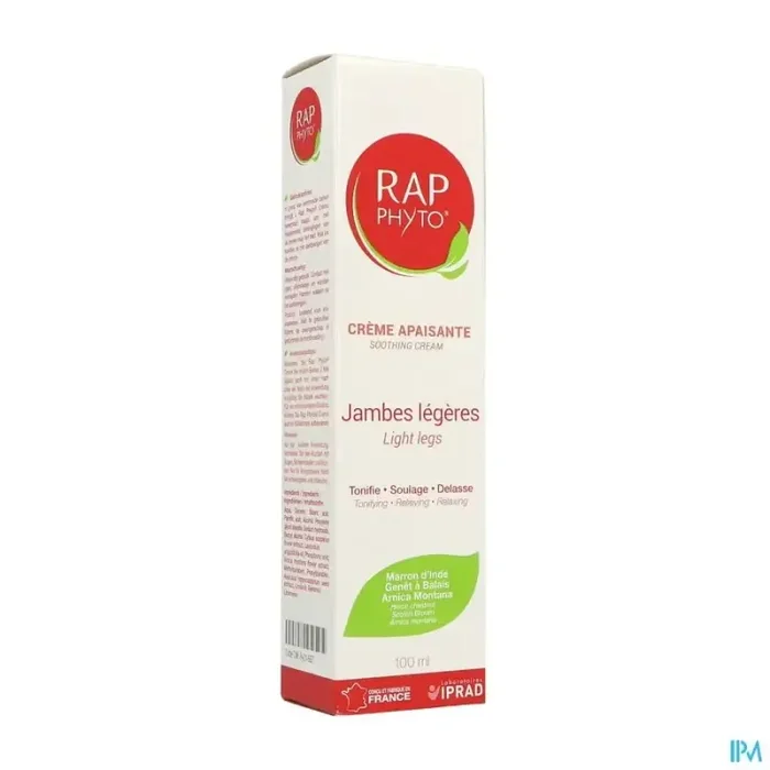Rap phyto crème apaisante jambes legeres tube 100ml