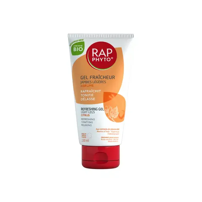 Rap Phyto gel fraicheur jambes legeres Agrume 150ml