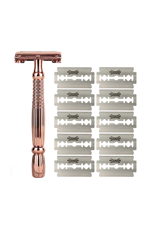 Rasoir – Intuition Rose Gold + 10 lames