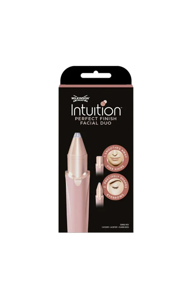 Rasoir électrique 2-en-1 – Intuition Perfect Finish – Visage & sourcils