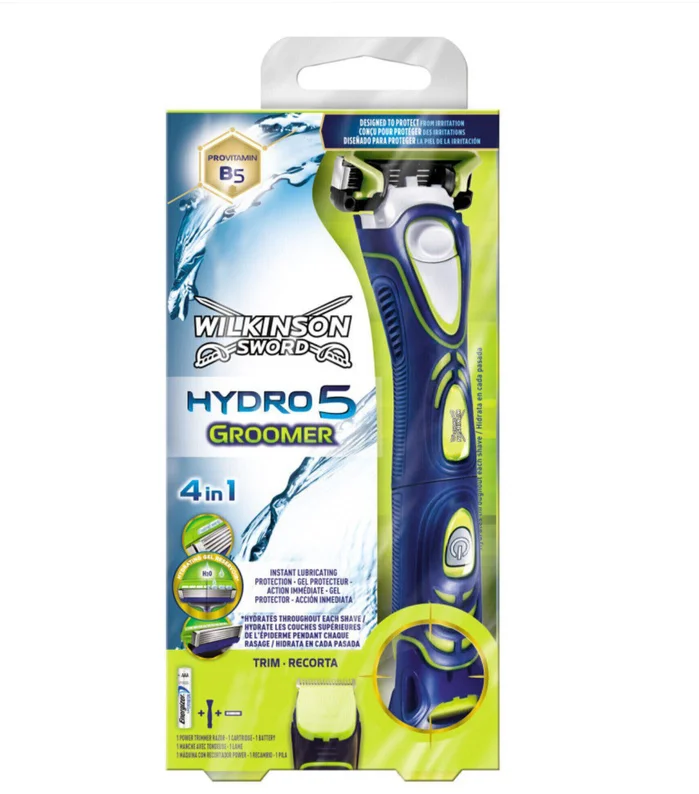 Rasoir-tondeuse Hydro 5 Groomer 4 en 1 Wilkinson Sword