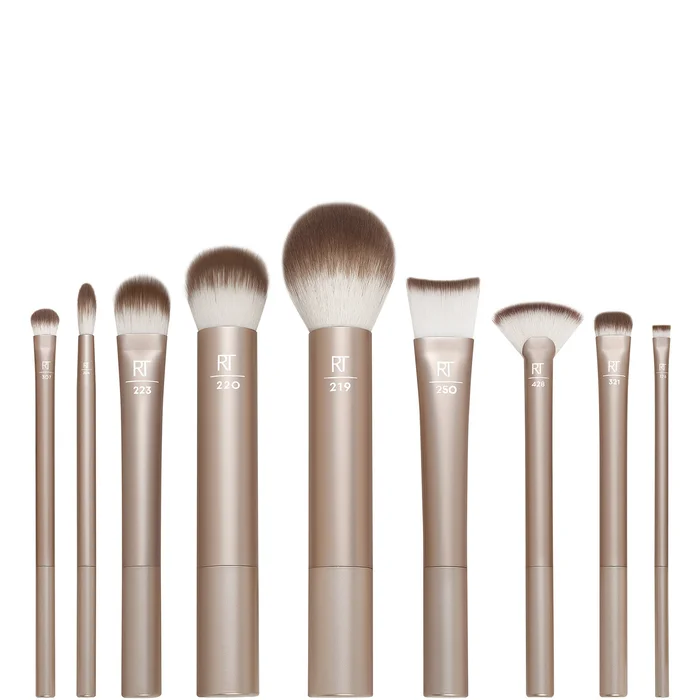 Real Techniques Kit Complet de Pinceaux Au Naturel