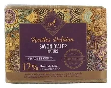 Recette d‘Antan Recettes d‘Antan Savon d‘Alep 12% – Pain 200 g