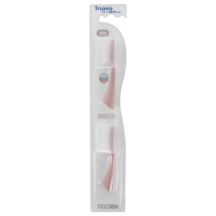 RECHARGE 2 BROSSETTES HYBRID EDITION LIMITÉE – COULEUR ROSE INAVA