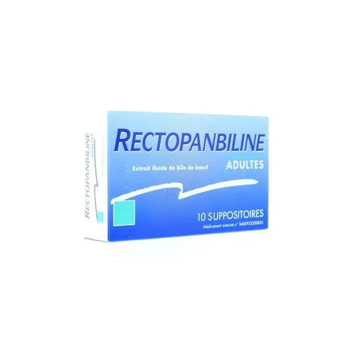 Rectopanbiline 10 Suppositoires adulte