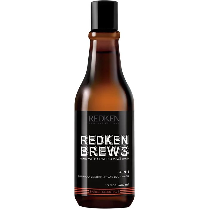 Redken Brews 3-in-1 Shampoo 300ml