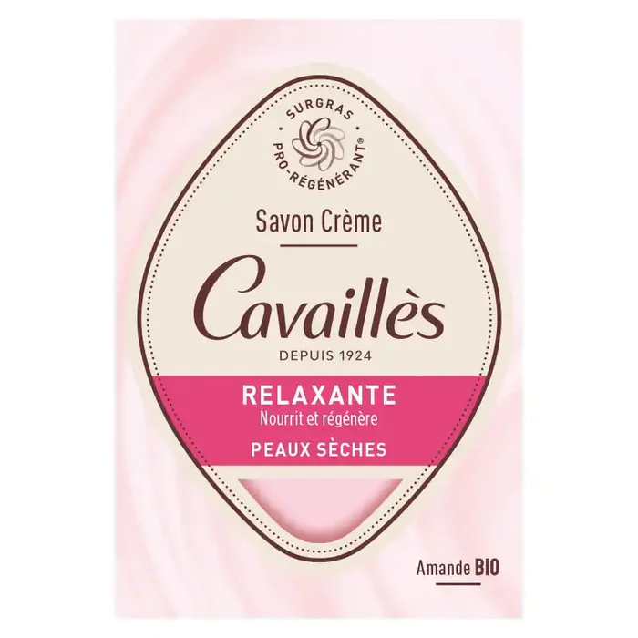 RELAXANTE SAVON CREME PEAUX SECHES 100G ROGE CAVAILLES
