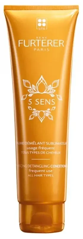 René Furterer Baume Démêlant Sublimateur – Soin Après-Shampoing – 5 Sens 150 ml