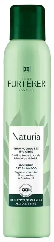 René Furterer Naturia Shampooing Sec Invisible – Shampoing Sec Naturel – 200 ml