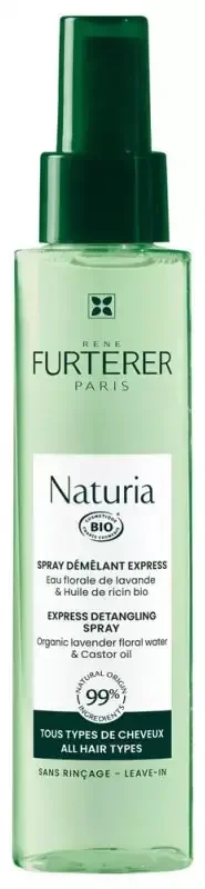 René Furterer Naturia Spray Démêlant Express – Spray Démêlant Cheveux Bio – 200 ml