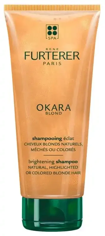 René Furterer Okara Blond – Shampooing Éclat – Cheveux Blonds 200 ml