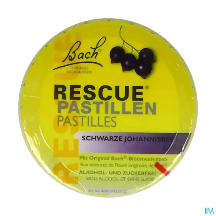 Rescue bach pastille cassis 50g