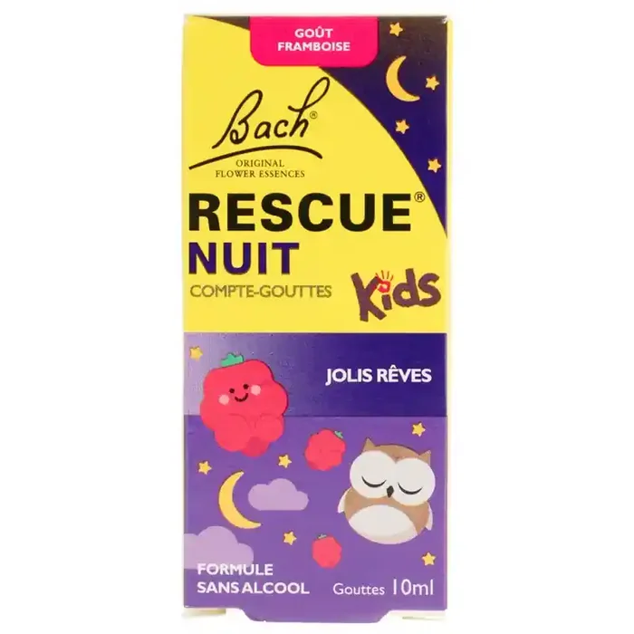 RESCUE NUIT KIDS COMPTE GOUTTES 10ML BACH