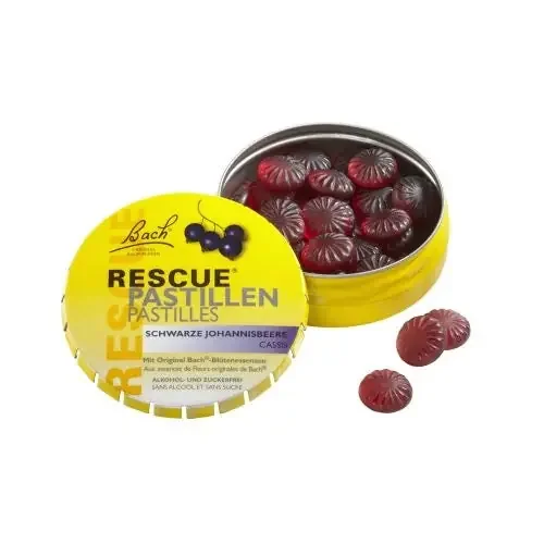 RESCUE PASTILLES CASSIS – 50 g
