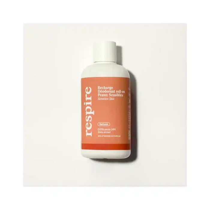 RESPIRE DEODORANT RECHARGE ROLL ON 24H PEAUX SENSIBLES 150ML