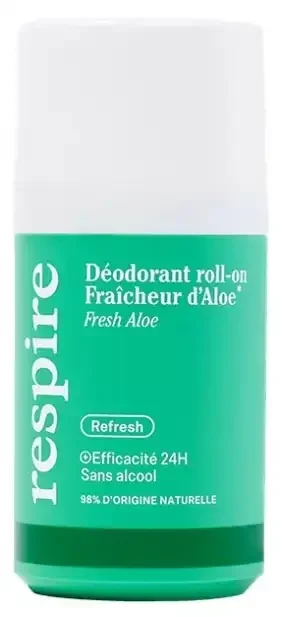 Respire Déodorant Roll-On 50 ml – Senteur Aloe Vera