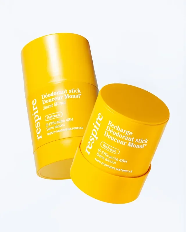Respire Recharge Déodorant stick Douceur MONOÏ 50g