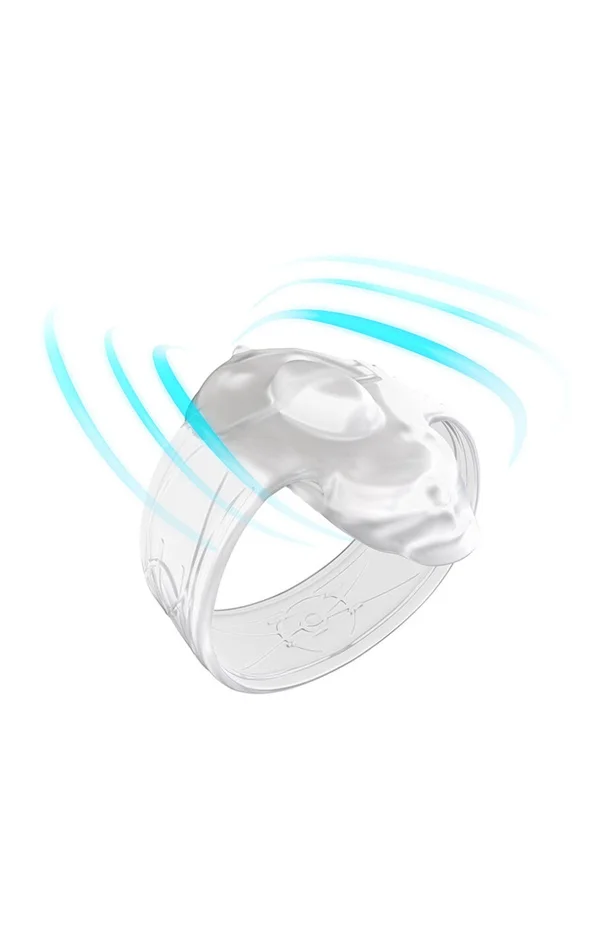 Retardateur de plaisir – Cockring G lover – Transparent