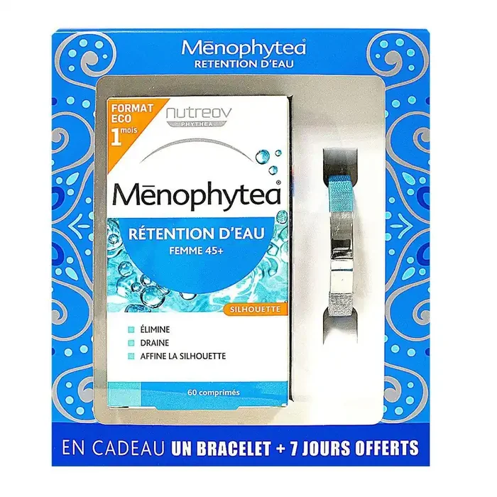 Rétention d‘eau 90 comprimés + bracelet offert